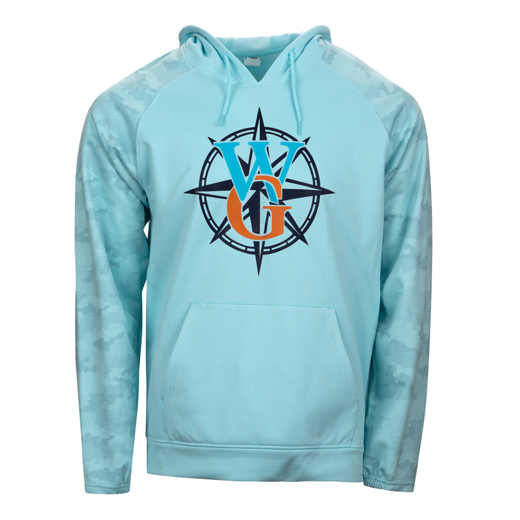 o g gear pullover OG Logo Performance Sweatshirt teal / XL