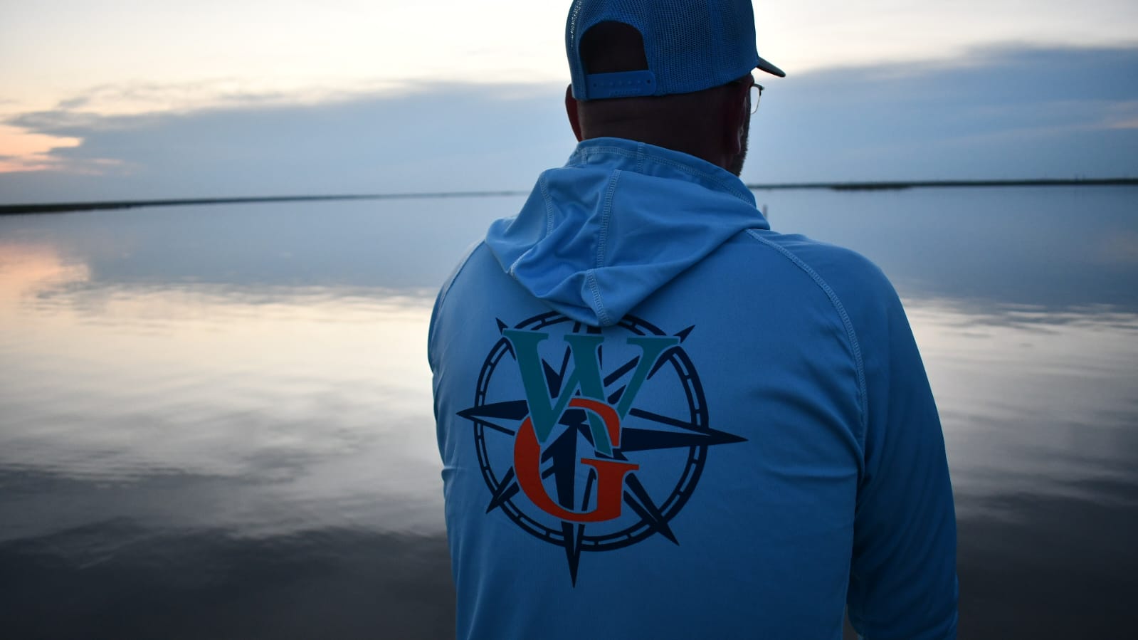 Angler Aesthetic Long Sleeve, Hooded with Built in Mask - UPF 50+