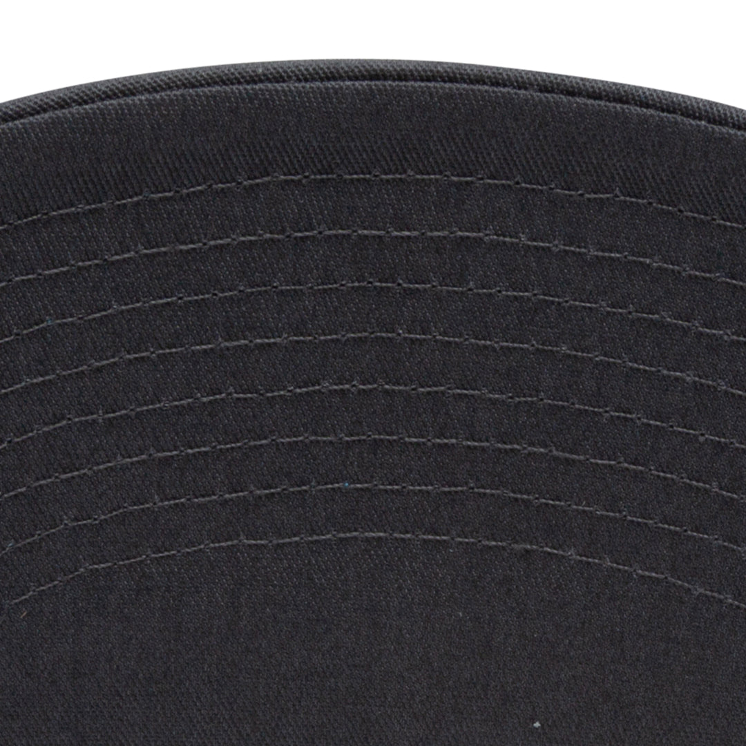 Carolina blue & Grey Snapback Hat | Leather Logo