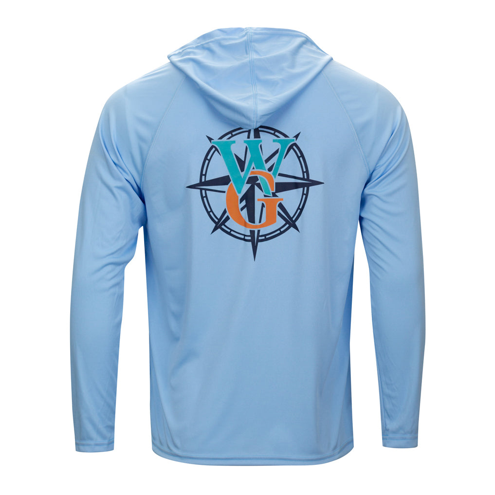 On the Water, Off the Grid Cooling Long Sleeve Hooded Tee