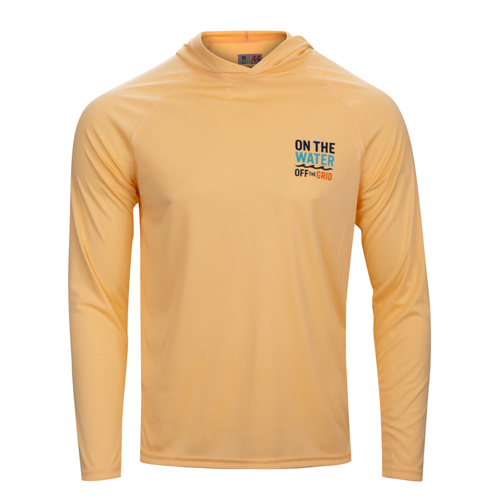 On the Water, Off the Grid Cooling Long Sleeve Hooded Tee