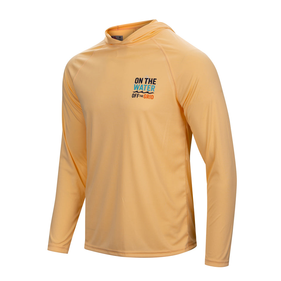 On the Water, Off the Grid Cooling Long Sleeve Hooded Tee
