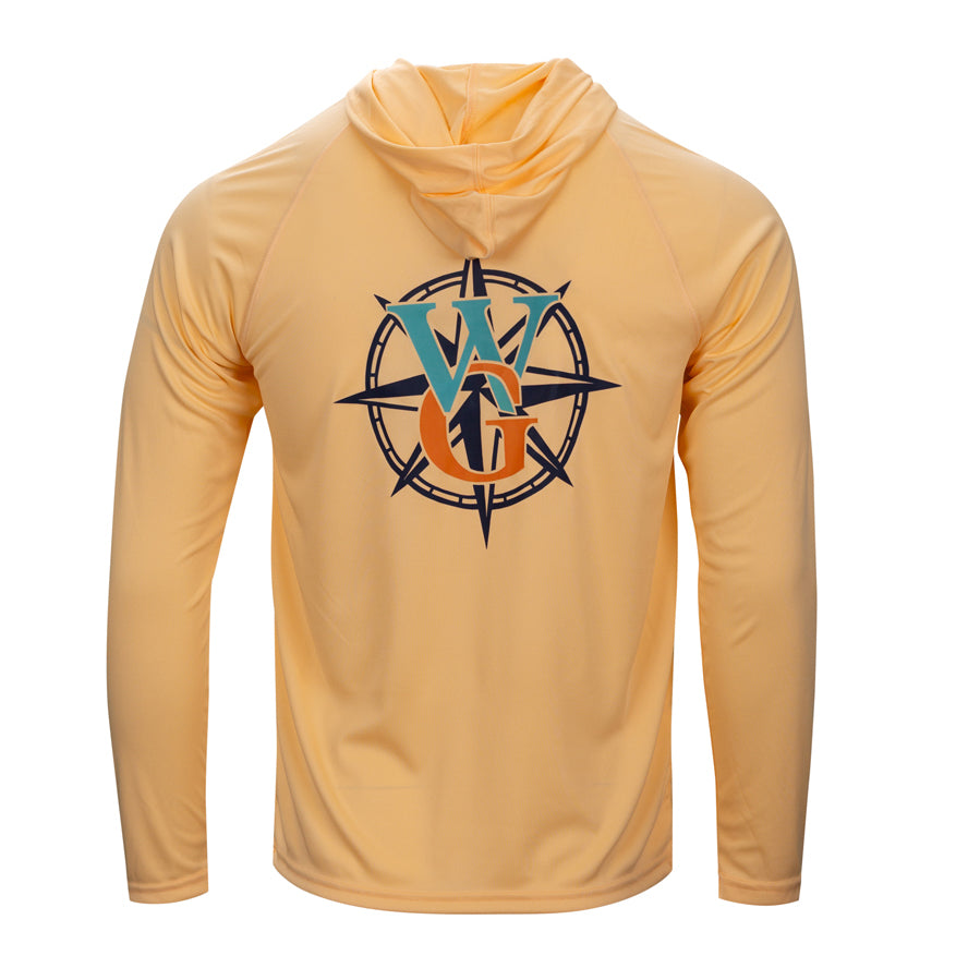 On the Water, Off the Grid Cooling Long Sleeve Hooded Tee