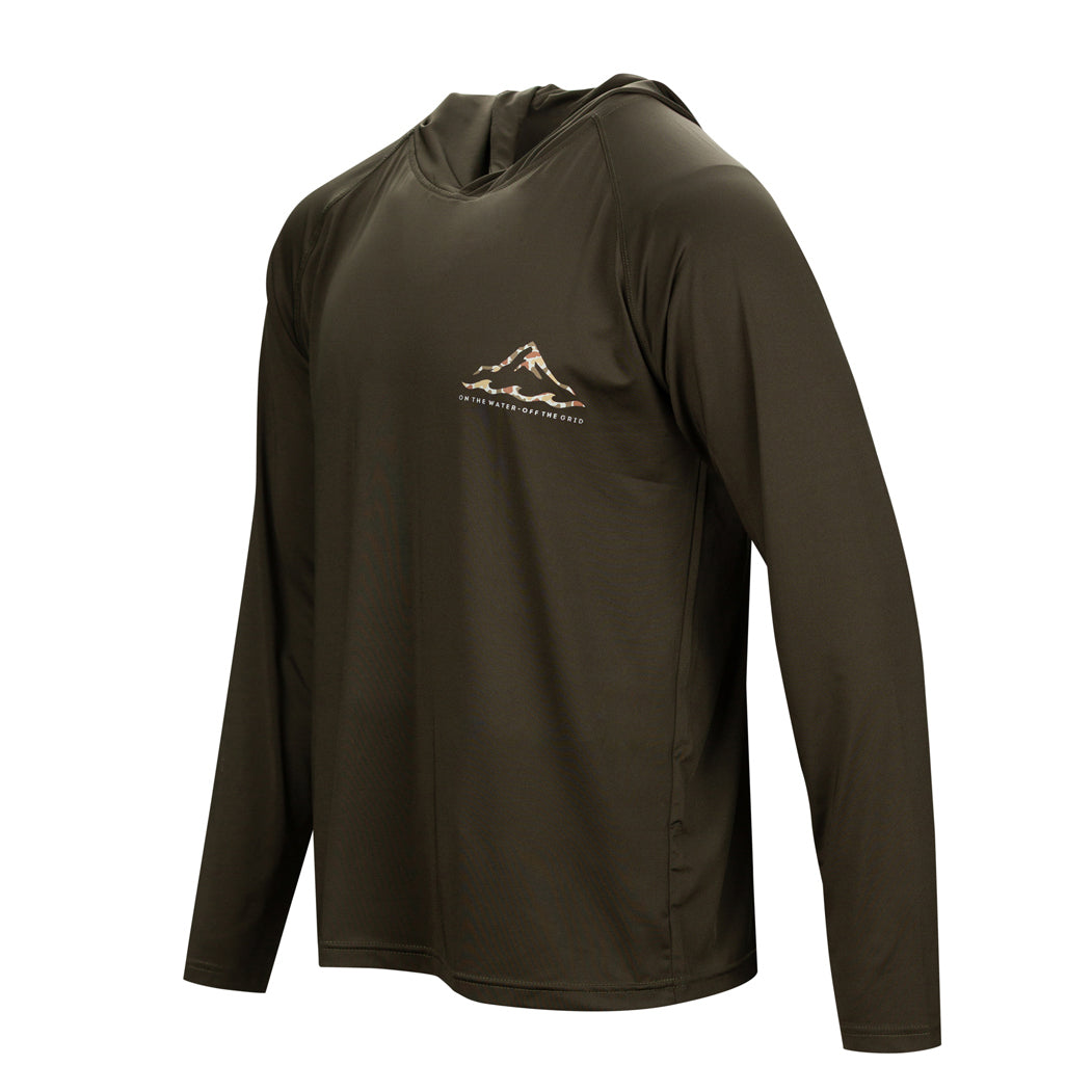 On the Water - Off the Grid Long Sleeve Sun Hoodie - UPF 50