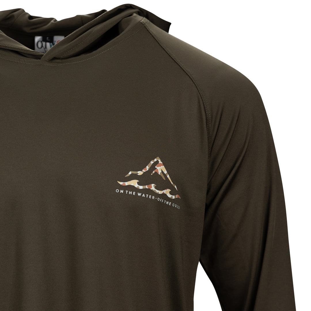 On the Water - Off the Grid Long Sleeve Sun Hoodie - UPF 50