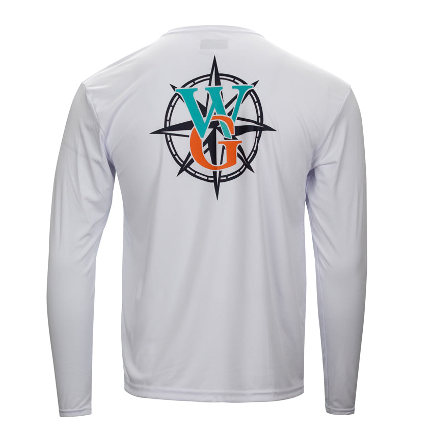 On the Water - Off the Grid Long Sleeve UPF Cooling Performance Crew