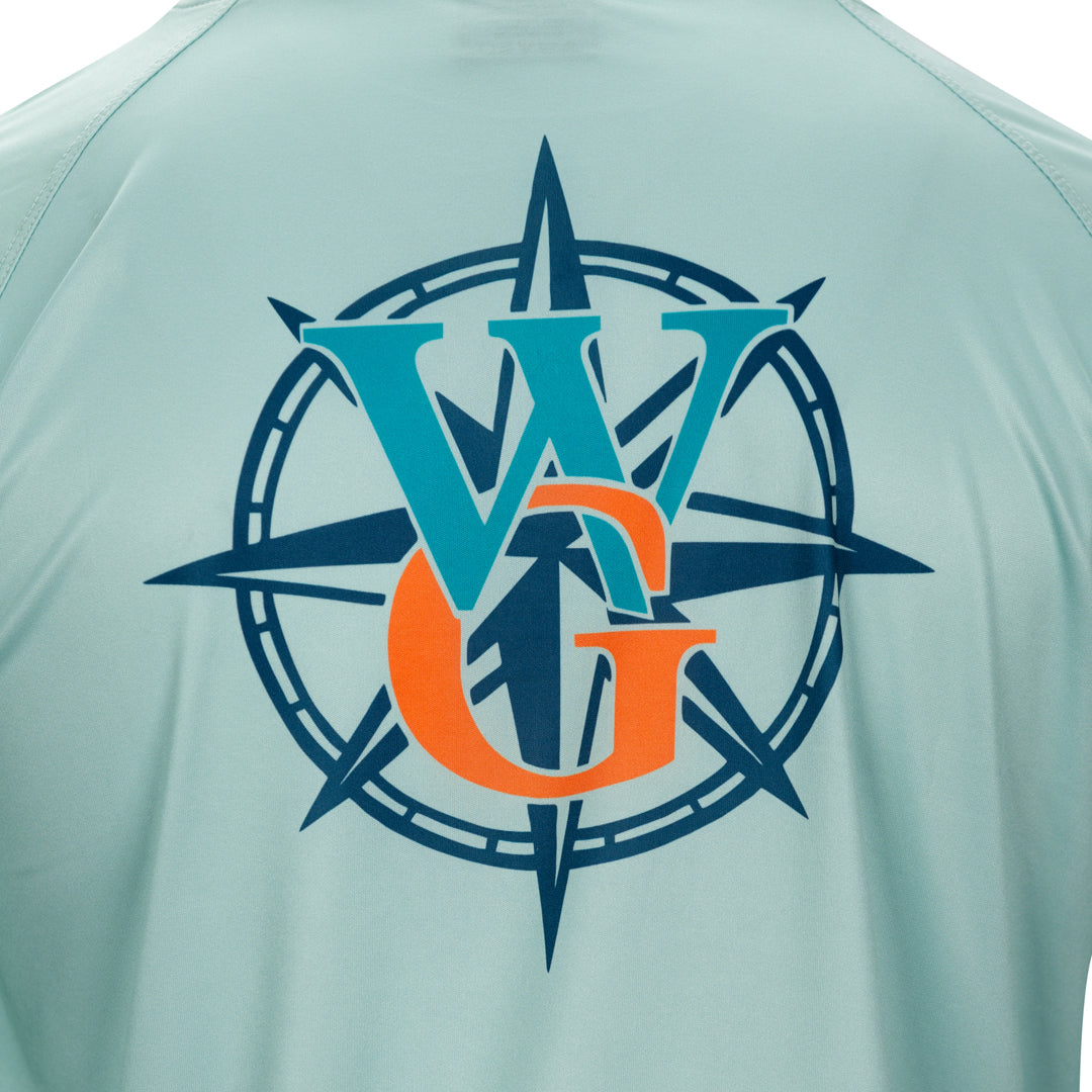 On the Water, Off the Grid Long Sleeve UPF Cooling Performance Tee - UPF 50