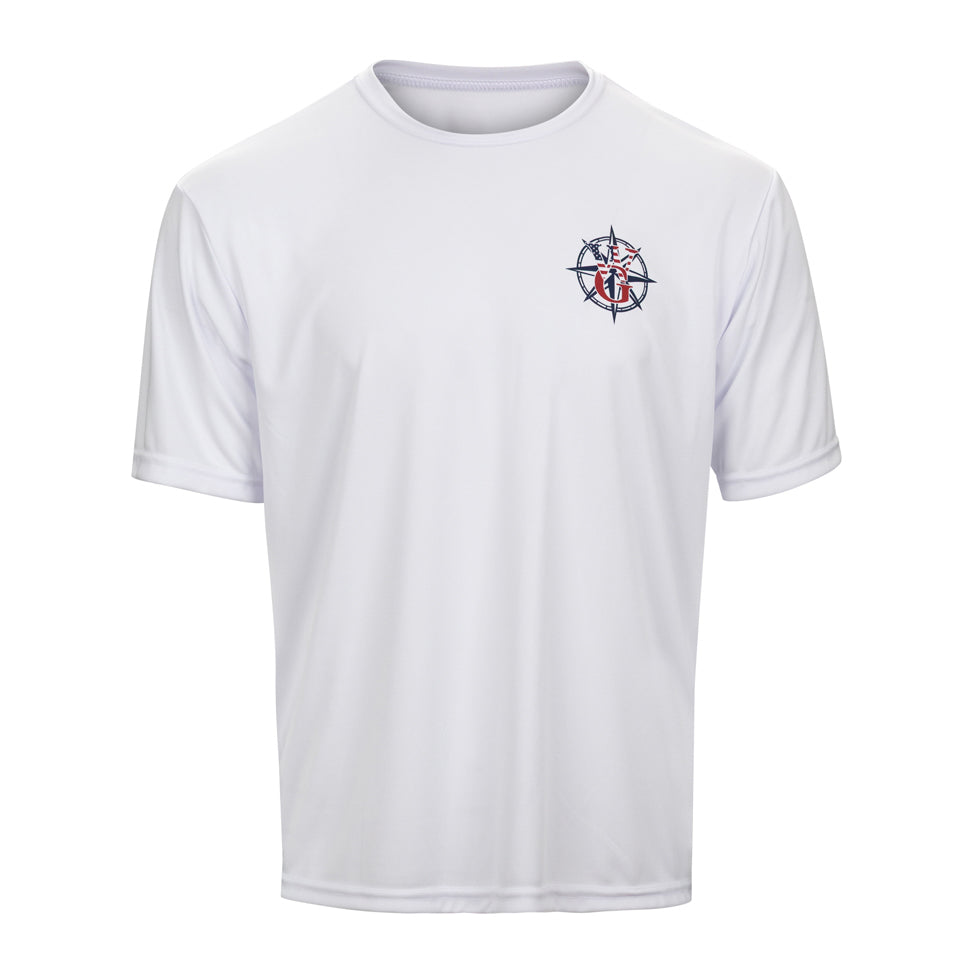 Red White & Blue Performance Tee - UPF 20+ Sun Protection