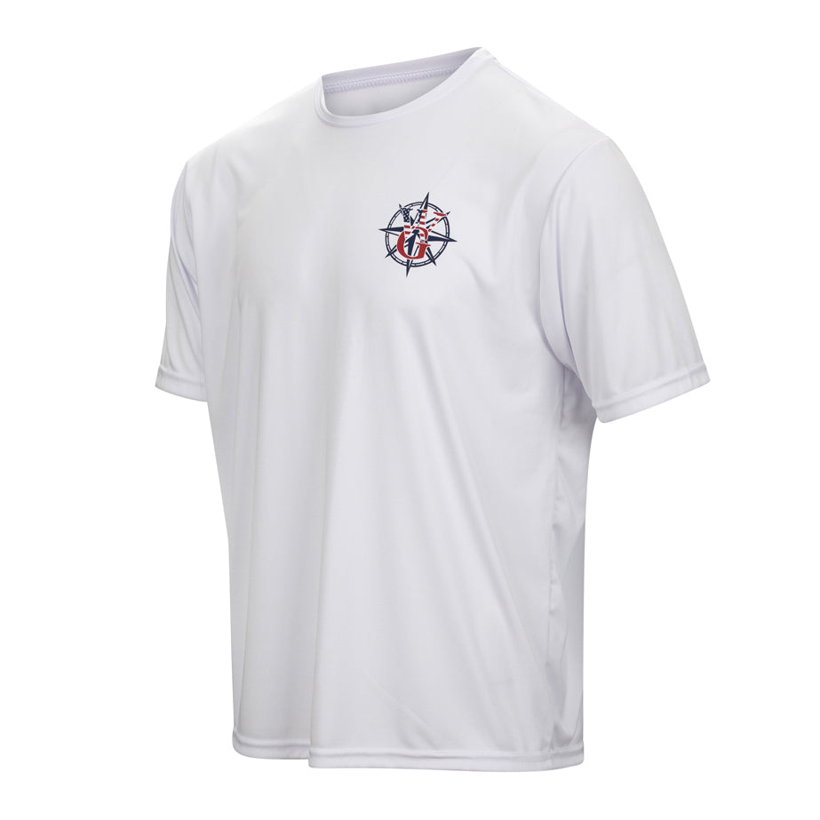 Red White & Blue Performance Tee - UPF 20+ Sun Protection