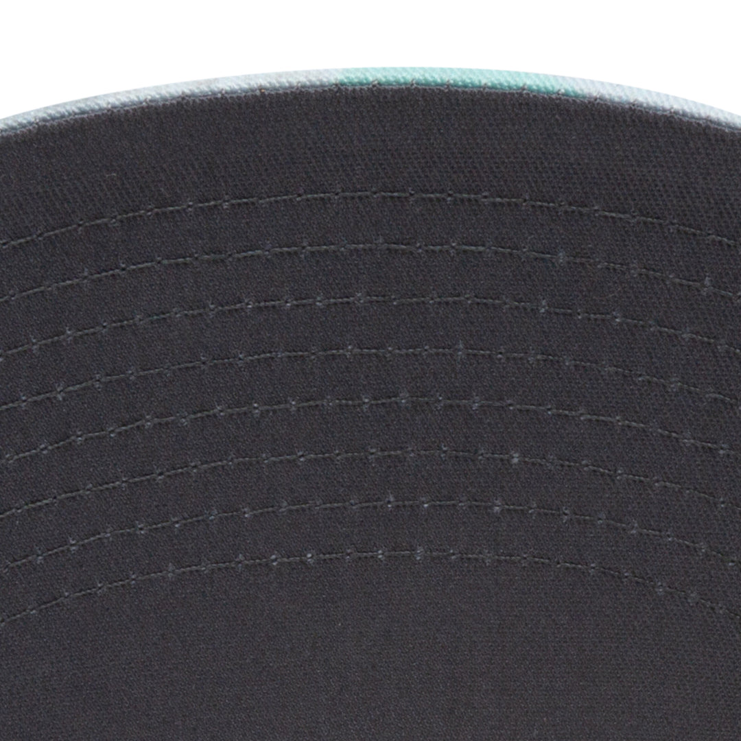 Water camo snapback - On the Water, Off the Grid logo