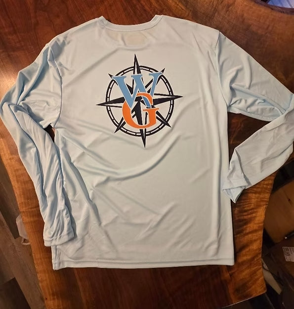 On the Water, Off the Grid Long Sleeve UPF Cooling Performance Tee